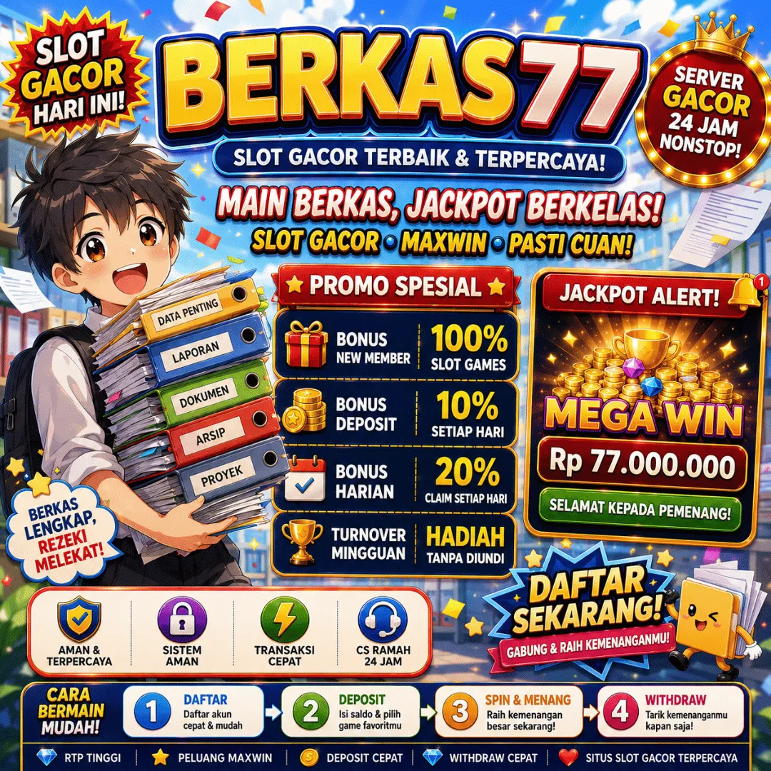 BERKAS77 Banner